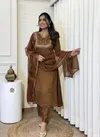KF 6021 Kalaai Vichitra Silk Kurti With Bottom Dupatta Exporters In India